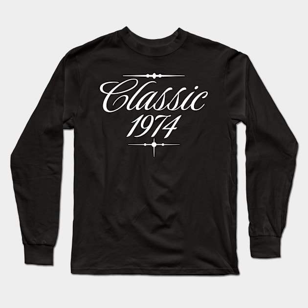 Classic 1974 v3 Long Sleeve T-Shirt by Emma